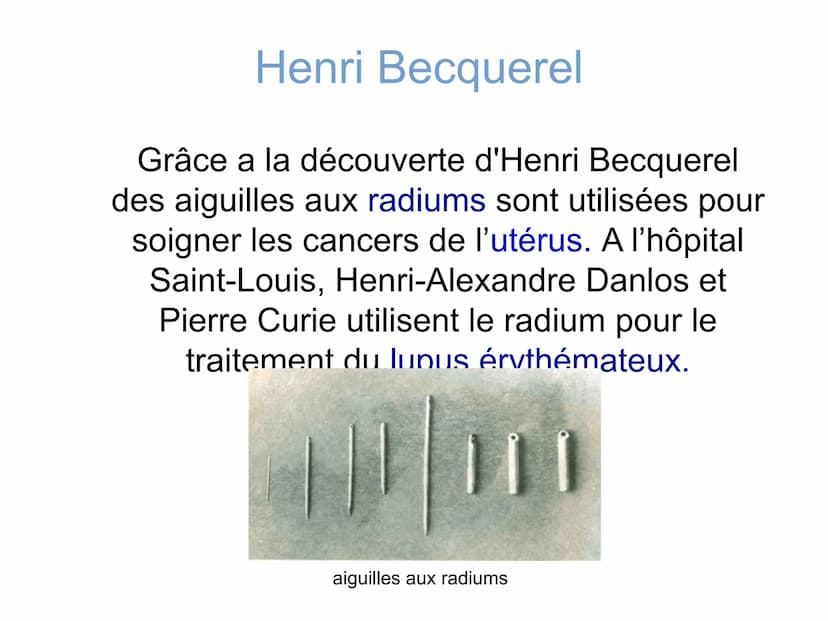 
<h3 id="laviedhenribecquerel">La vie d'Henri Becquerel</h3>
<p>Henri Becquerel est né le 15 décembre 1852 dans le 12e arrondissement de Par