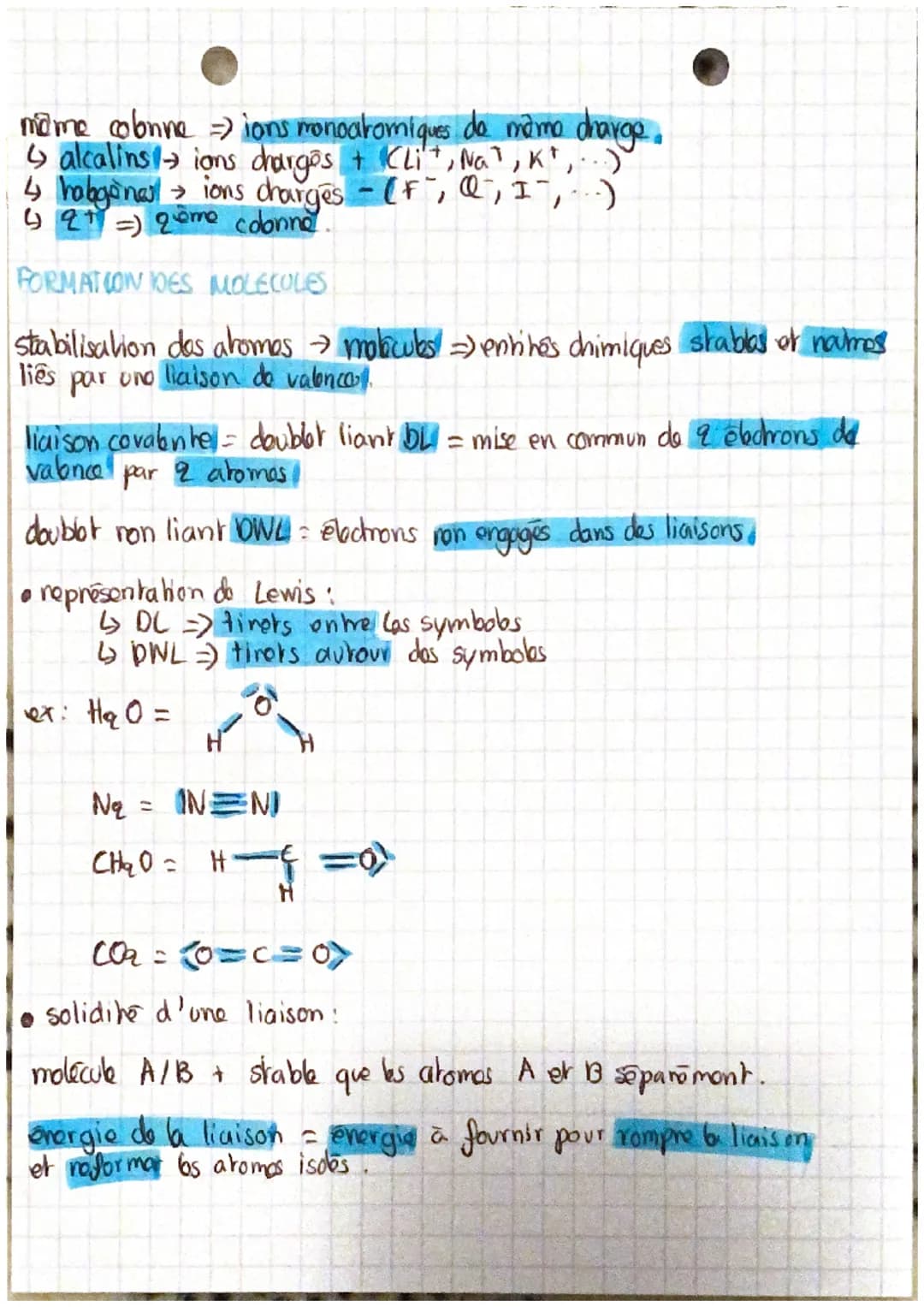 stabilité des
éléments chimiques
LA CONFIGURATION ELECTRONIQUE D'UN ATOME
les électmons se répartissent on couchos @botroniques (n = 1, 2, 3