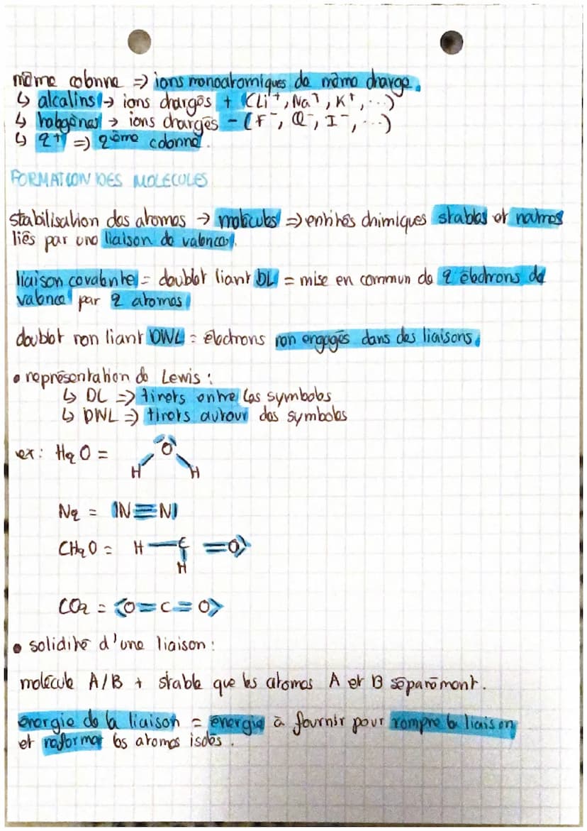 stabilité des
éléments chimiques
LA CONFIGURATION ELECTRONIQUE D'UN ATOME
les électmons se répartissent on couchos @botroniques (n = 1, 2, 3