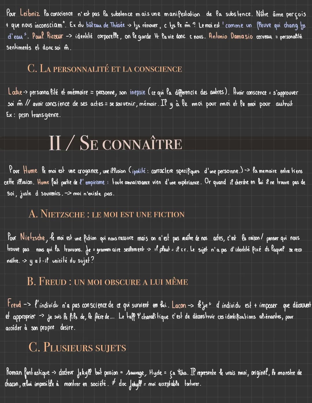 Sequence 3
les metamorphoses
du
moi
Definitions : métamorphose -> meta = après/audelà -> morphé = forme -> changer de forme
moi je (ppsujet)