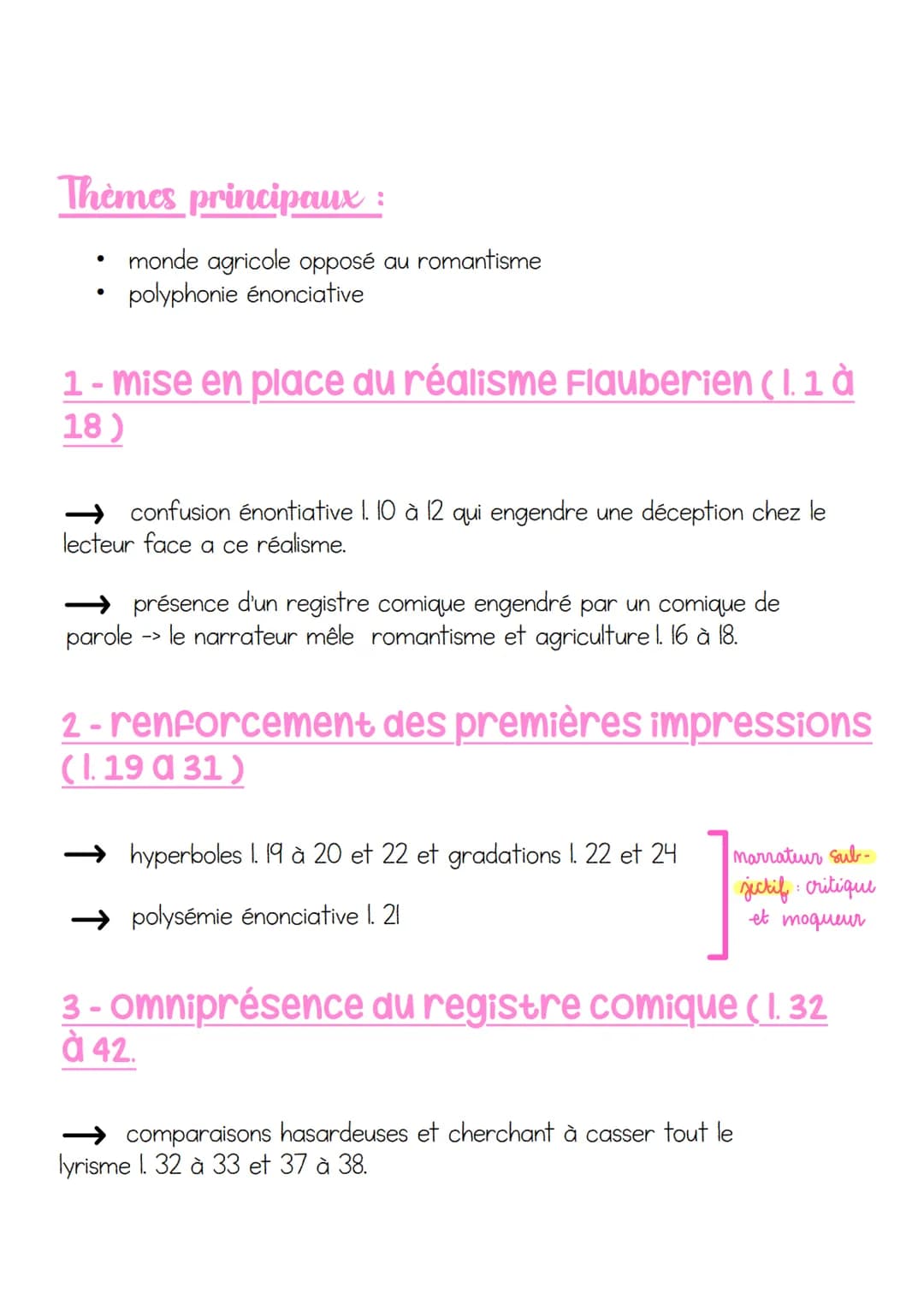 Texte 6
MADAME BOVARY, GUSTAVE FLAUBERT-LA SCÈNE
DES COMICES
Accroche :
<< Il la sentait toute chaude et frémissante comme une tourterelle
c