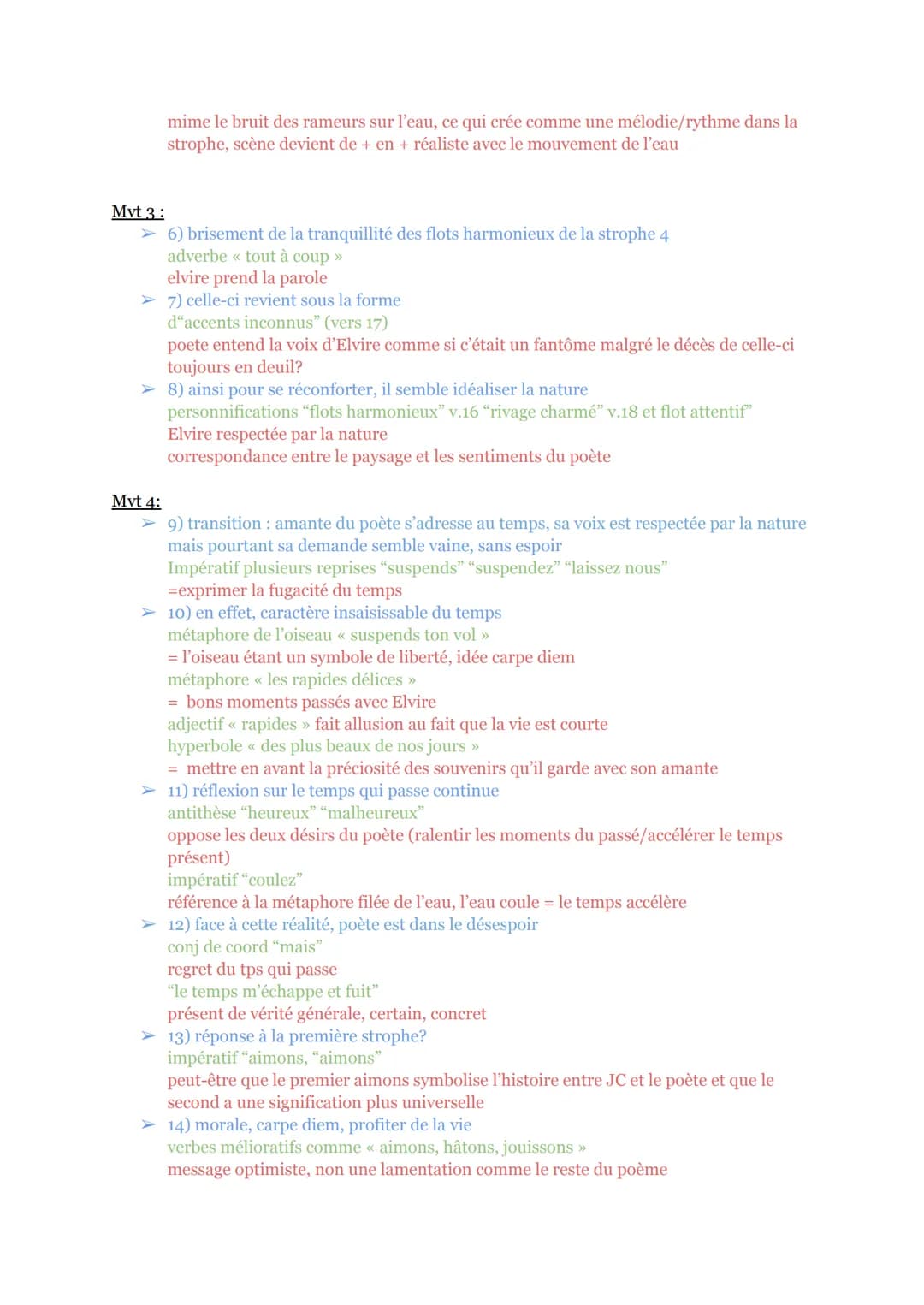 Intro :
Exprimant le lyrisme et le mal du siècle, le courant du romantisme fit son apparition au XIXe
siècle. Alphonse De Lamartine est l'un