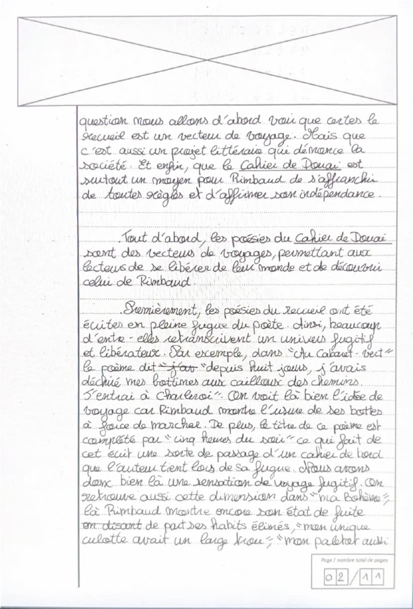 --- OCR Start ---
Le XXe siècle est celui des révolutions, aussi
bien historiques que littéraires. Ce siècle voit aussi
émerger une nouvelle