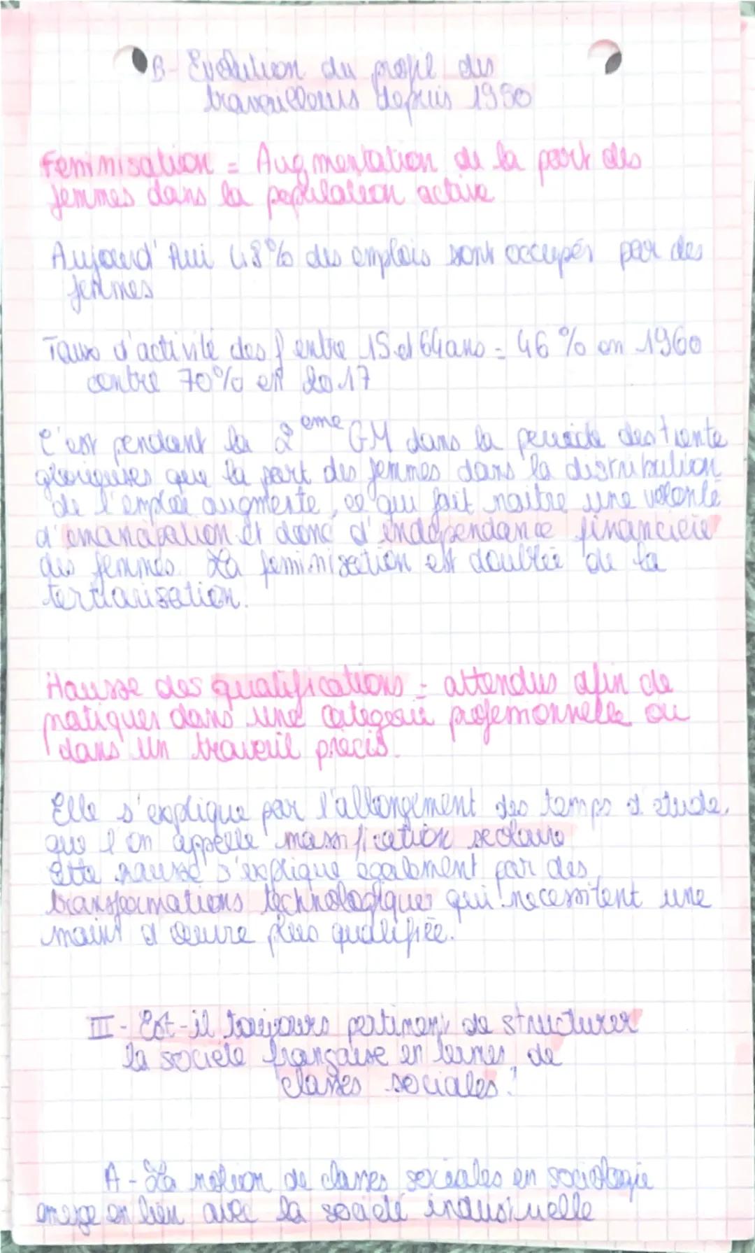 COMMENT EST STRUCTUREE:
LA SOCIETE FRANÇAISE ACTUELLE!
Antiquité = citoyens + esclaves
Moyen-Age = seigneurs & selfs
Inde = système de cases