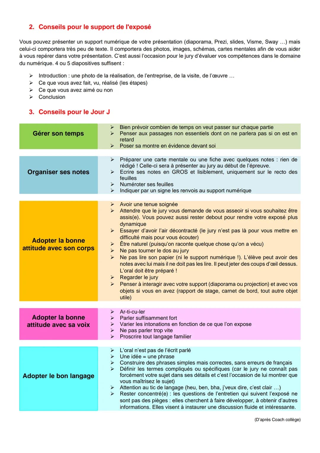 L'EPREUVE ORALE DU DAB
GUIDE METHODOLOGIQUE 2020
Une épreuve obligatoire notée sur 100 points.
L'épreuve consiste à présenter à l'oral un pr