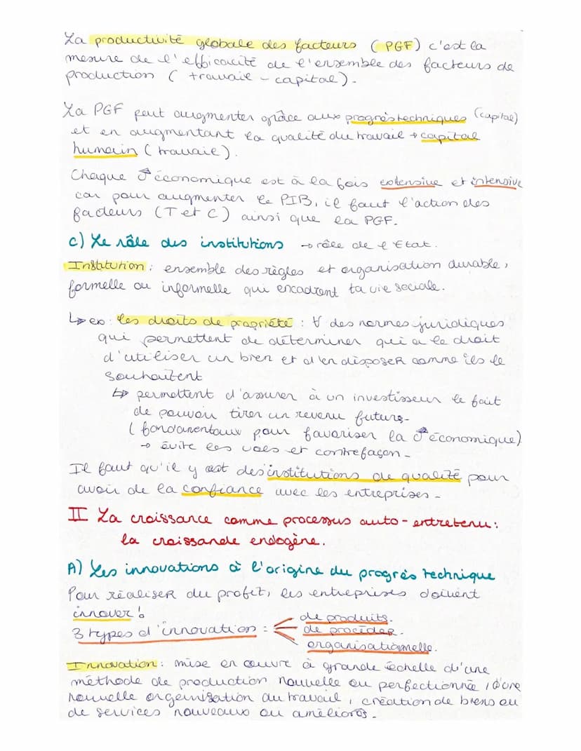 CHAP 1: Quels sont les sources et les defis de la
croissance économique ?
La croissance économique (Feco) est devenue mondiale à
partir de l