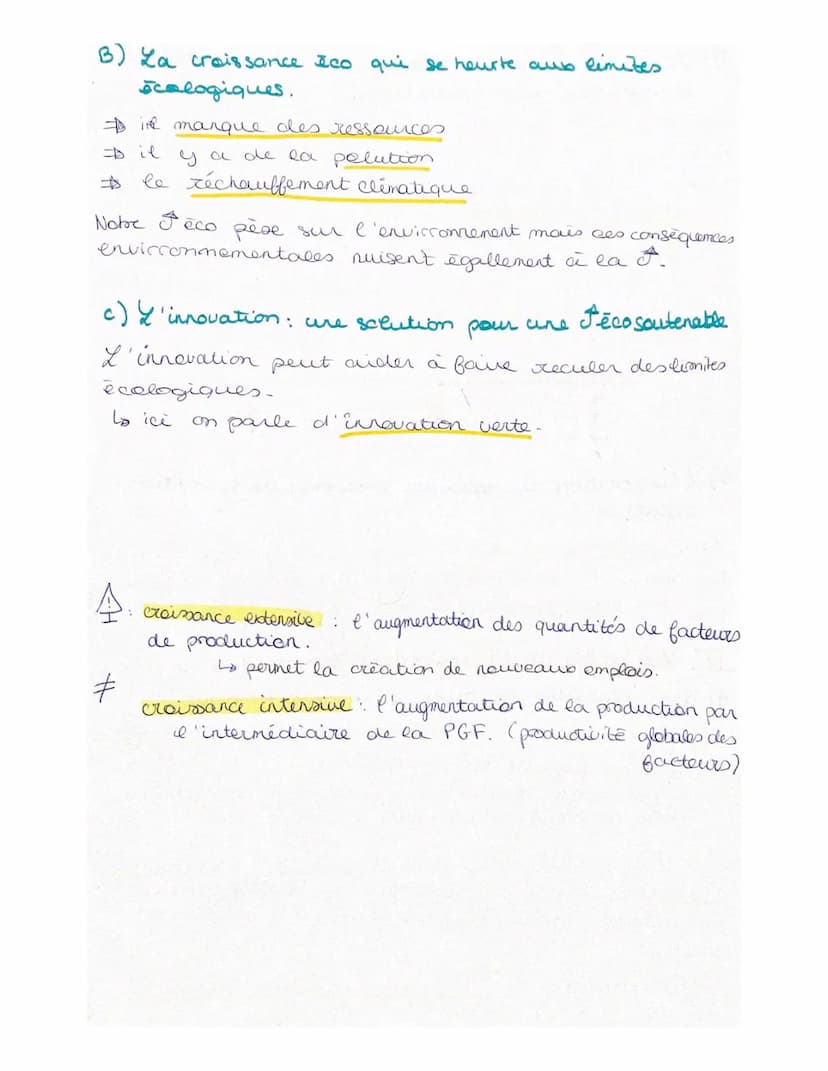 CHAP 1: Quels sont les sources et les defis de la
croissance économique ?
La croissance économique (Feco) est devenue mondiale à
partir de l