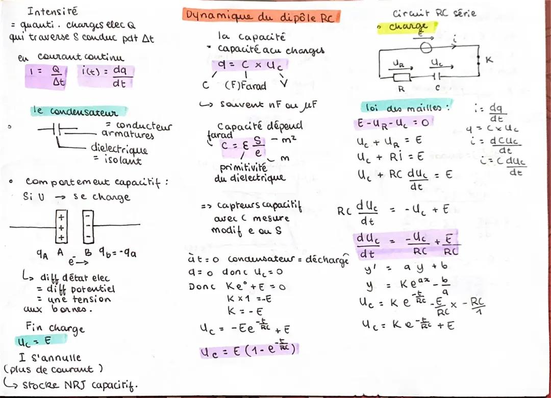 dynamique du diplôme RC - Term Spé physique 