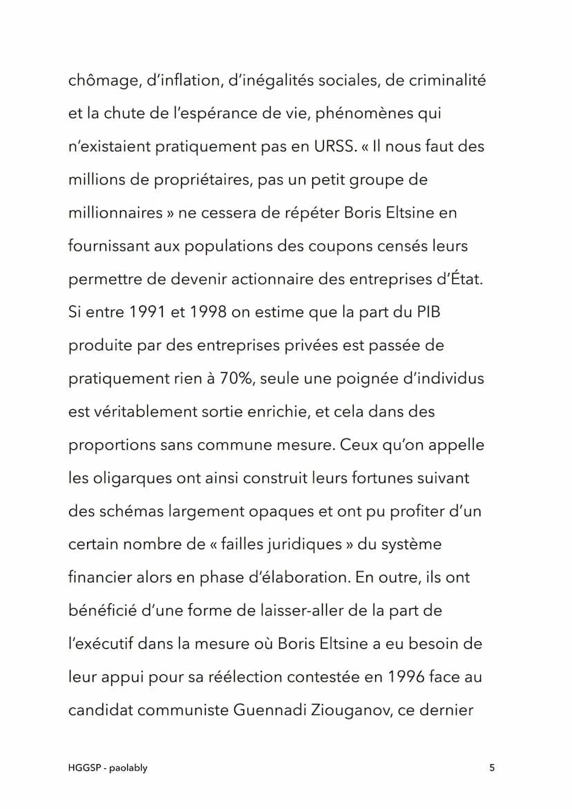 HGGSP
La Russie : une puissance
reconstruction depuis 1991
HGGSP- paolably
@paolably
knowunity
1 Une puissance en déclin
L'URSS perd sa puis