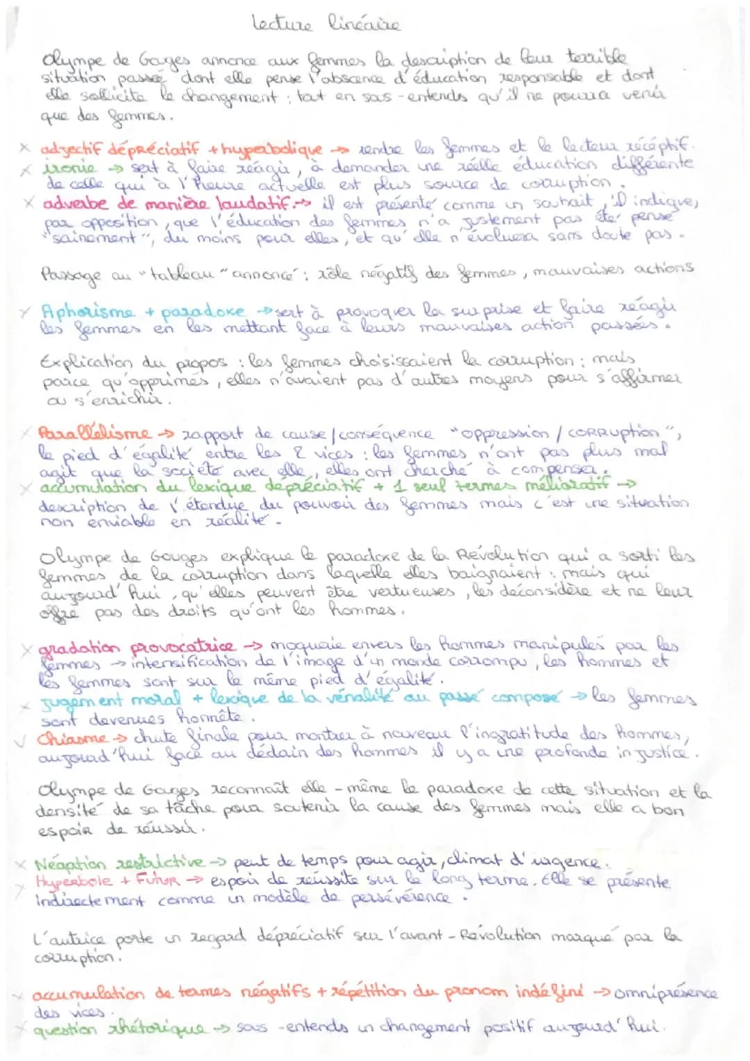 Presentation &
Auteur: Olympe de Gouges, autodidacte, femme en quête
de liberté et d'égalité, très engagée pendant la révolution
Genure & DD