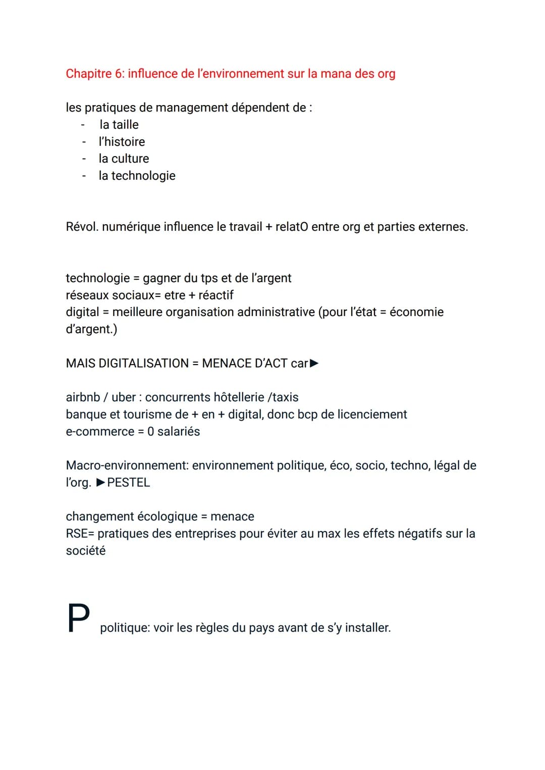 Management: Programme 1ère
Chapitre 1: Pourquoi organiser l'acto collective?
acto indiv: agir seul
acto collective: agir en groupe
Une org à
