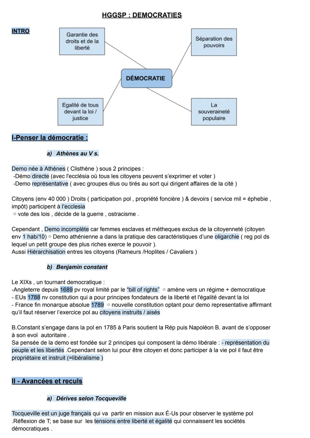 
<h2 id="introduction">Introduction</h2>
<p>La démocratie, garantie des droits et des libertés et l'égalité de tous devant la loi et la just