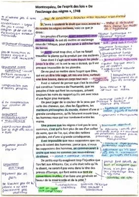 Know De l’esclavage des Nègres, Montesquieu fiche thumbnail
