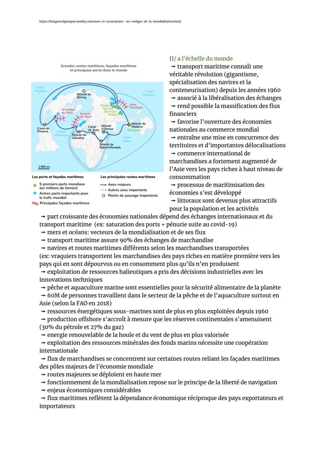 https://histgeorufppinquie.weebly.com/mers-et-oceacuteans--au-coeligur-de-la-mondialisation.html
Introduction
→ maritimisation des échanges 