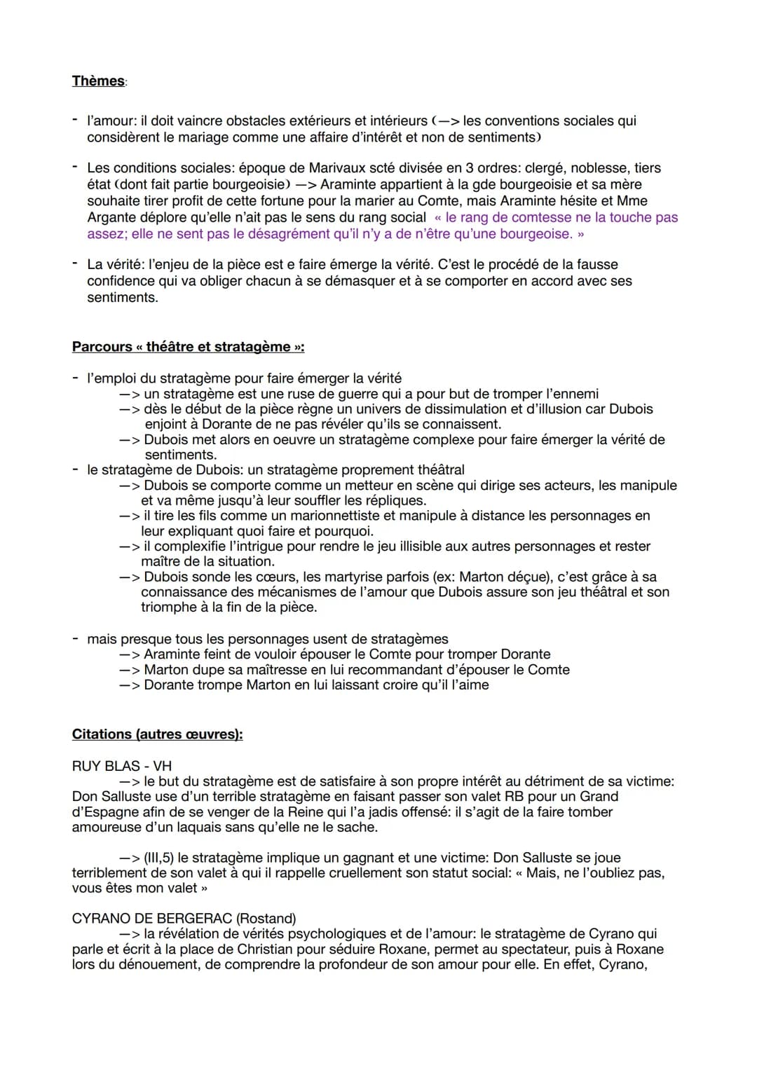 Résumé:
LES FAUSSES CONFIDENCES
L'acte 1 met en scène Dorante, un bourgeois ruiné mais sincèrement amoureux d'Araminte, une
jeune veuve rich