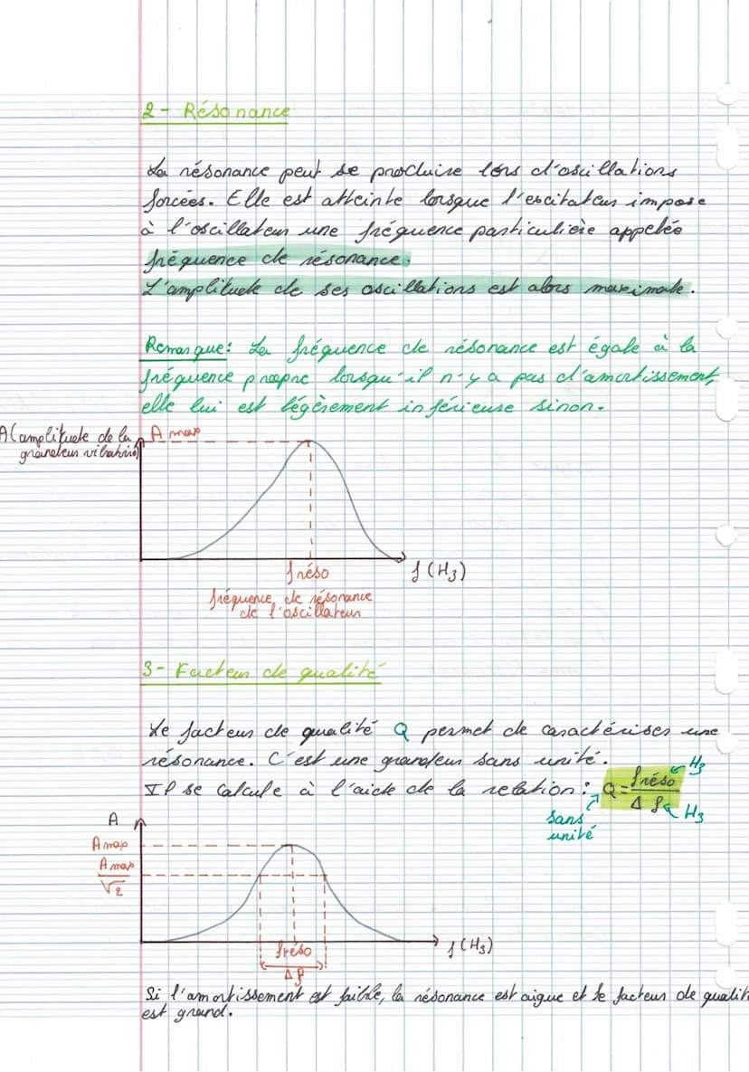 D
C
U
U
.
•
LES SYSTÈMES
OSCILLANTS
●
D- DEFINITIONS
O
Vibration : Un système est en vibration si l'une
дли
le caractérisent évolue
cles gra
