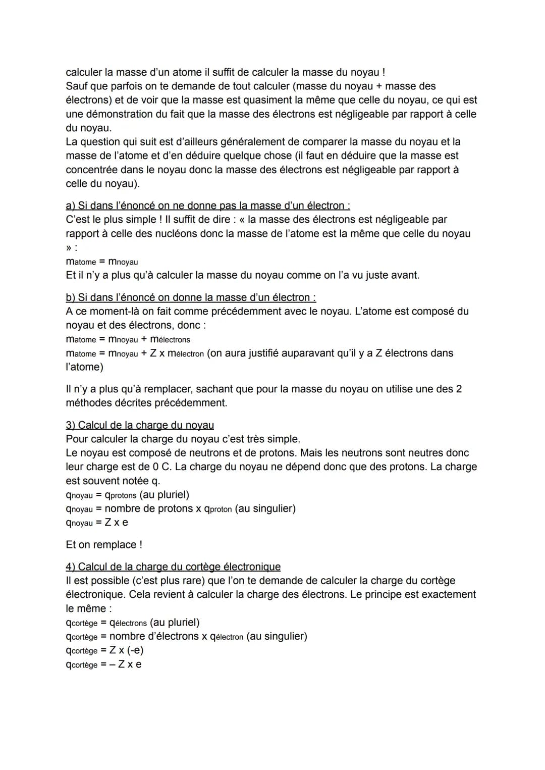 Cycle 5: Chapitre 1:
L'atome : des protons, des neutrons et des électrons!
Introduction
Dans ce chapitre nous allons voir ce qu'est un atome