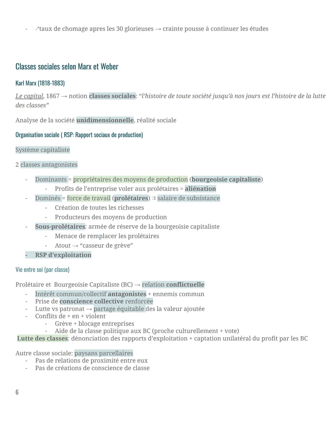 SES
Sociologie
Comment est structurée la société française actuelle ?
Structure de l'espace social
Hierarchie social
Hiérarchisation entre l