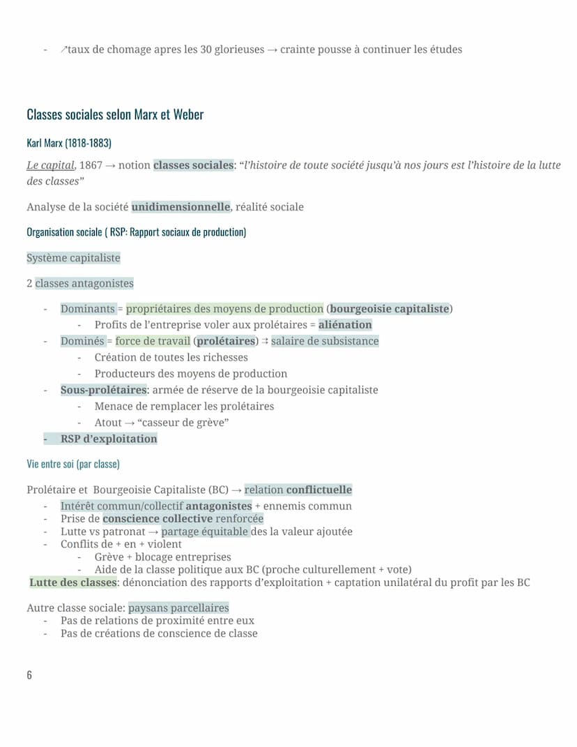 SES
Sociologie
Comment est structurée la société française actuelle ?
Structure de l'espace social
Hierarchie social
Hiérarchisation entre l