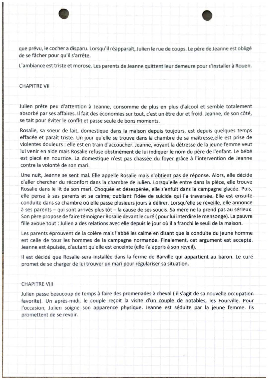 GUY DE MAUPASSANT
UNE VIE
Guy de Maupassant
Une vie
CHAPITRE I
Jeanne, 17 ans, fille d'aristocrates normands, quitte le couvent
dans lequel 