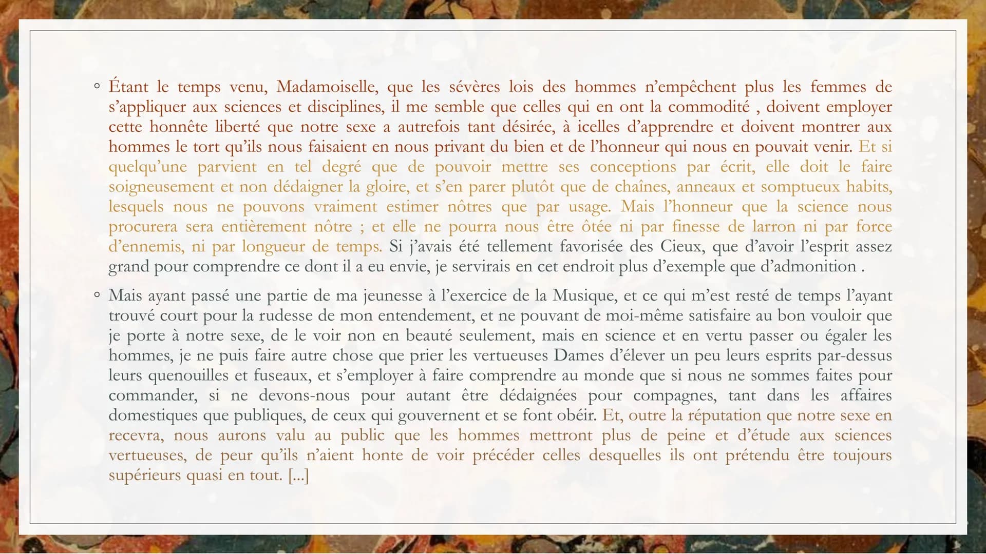 ÉPITRE
DICATOIRE À
MADEMOISELLE
CLÉMENCE DE
BOURGES
Auteur : Louise Labé
Date: 1555
Mouvement littéraire :
Humanisme
Parcours Ecrire et
comb
