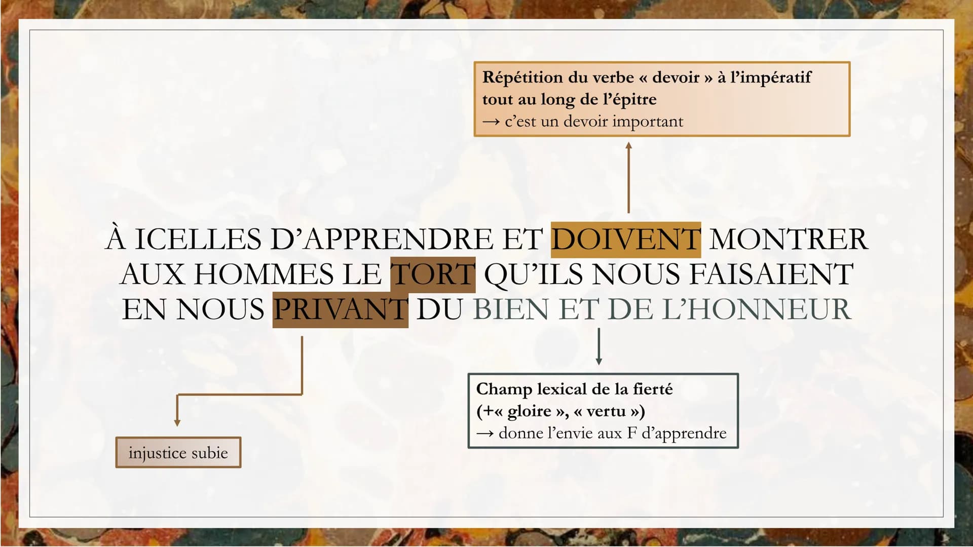ÉPITRE
DICATOIRE À
MADEMOISELLE
CLÉMENCE DE
BOURGES
Auteur : Louise Labé
Date: 1555
Mouvement littéraire :
Humanisme
Parcours Ecrire et
comb