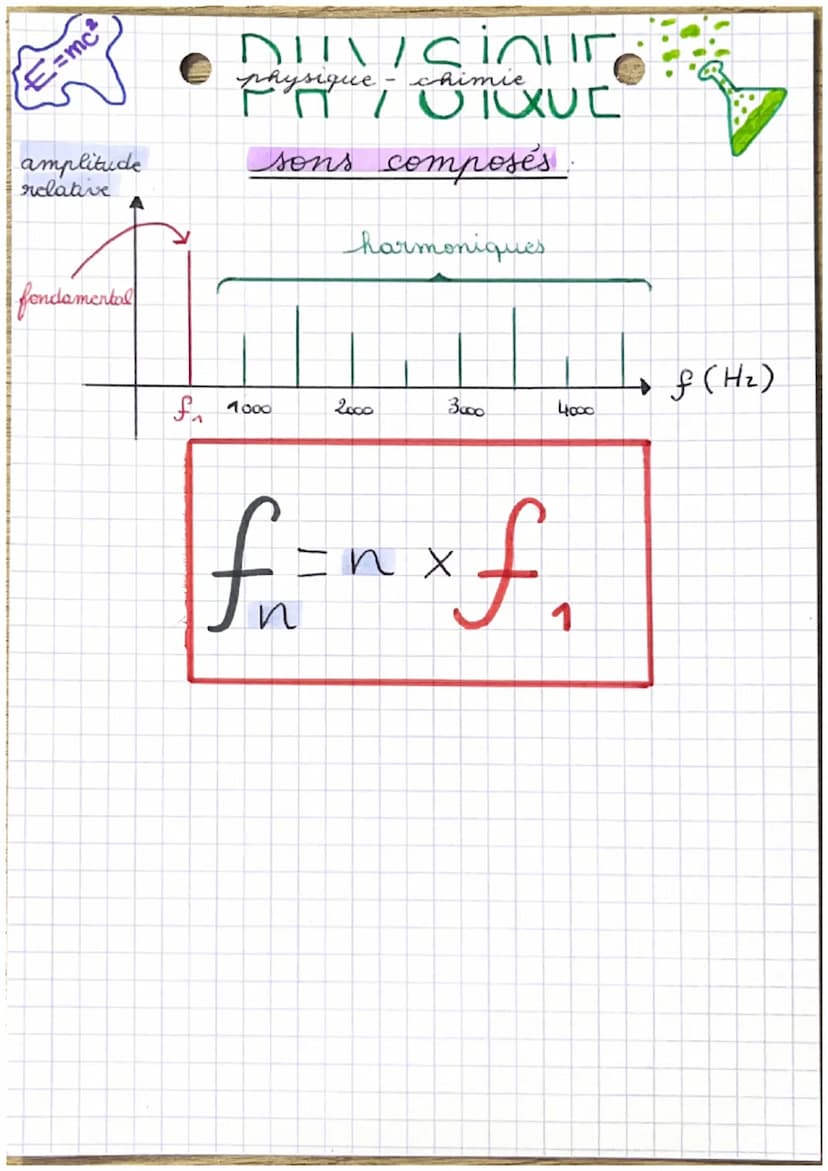 E=mc²
DUVciour
TATUIQUE
P
definitions
• SON PUR = un son pur est associé à un
sinusoidal
exemple:
signal
le tracet de son spectre
he comport