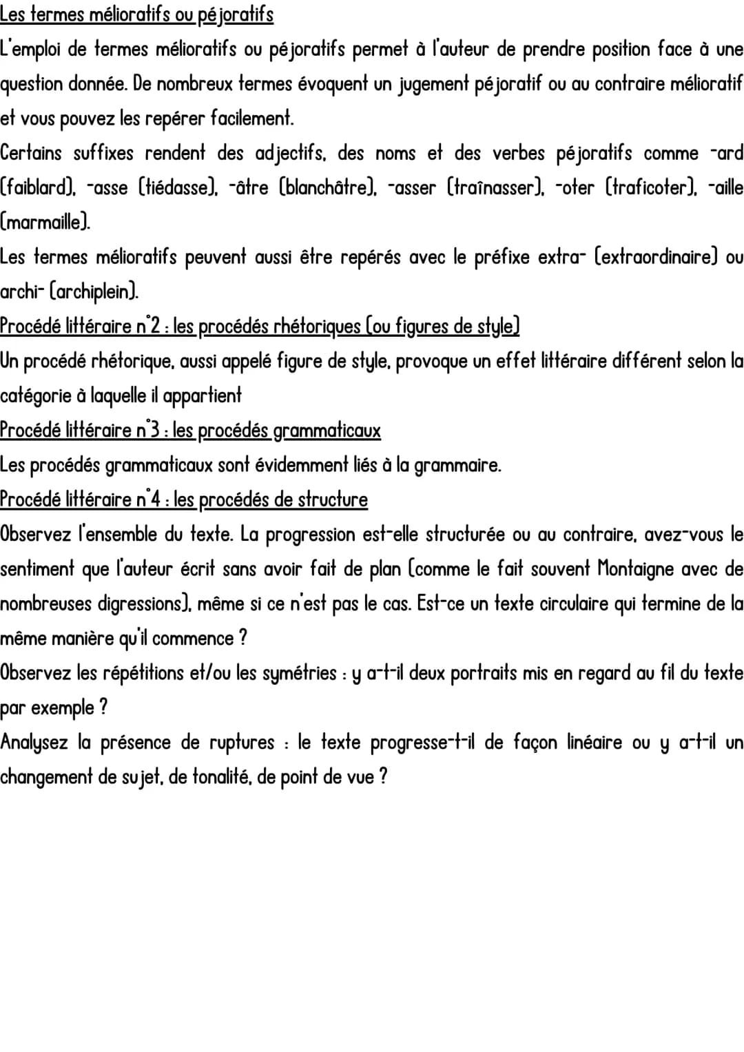 Le commentaire composé
La structure d'un commentaire composé :
1. Une introduction
2. Un développement qui comprend 2 ou 3 axes de lecture, 