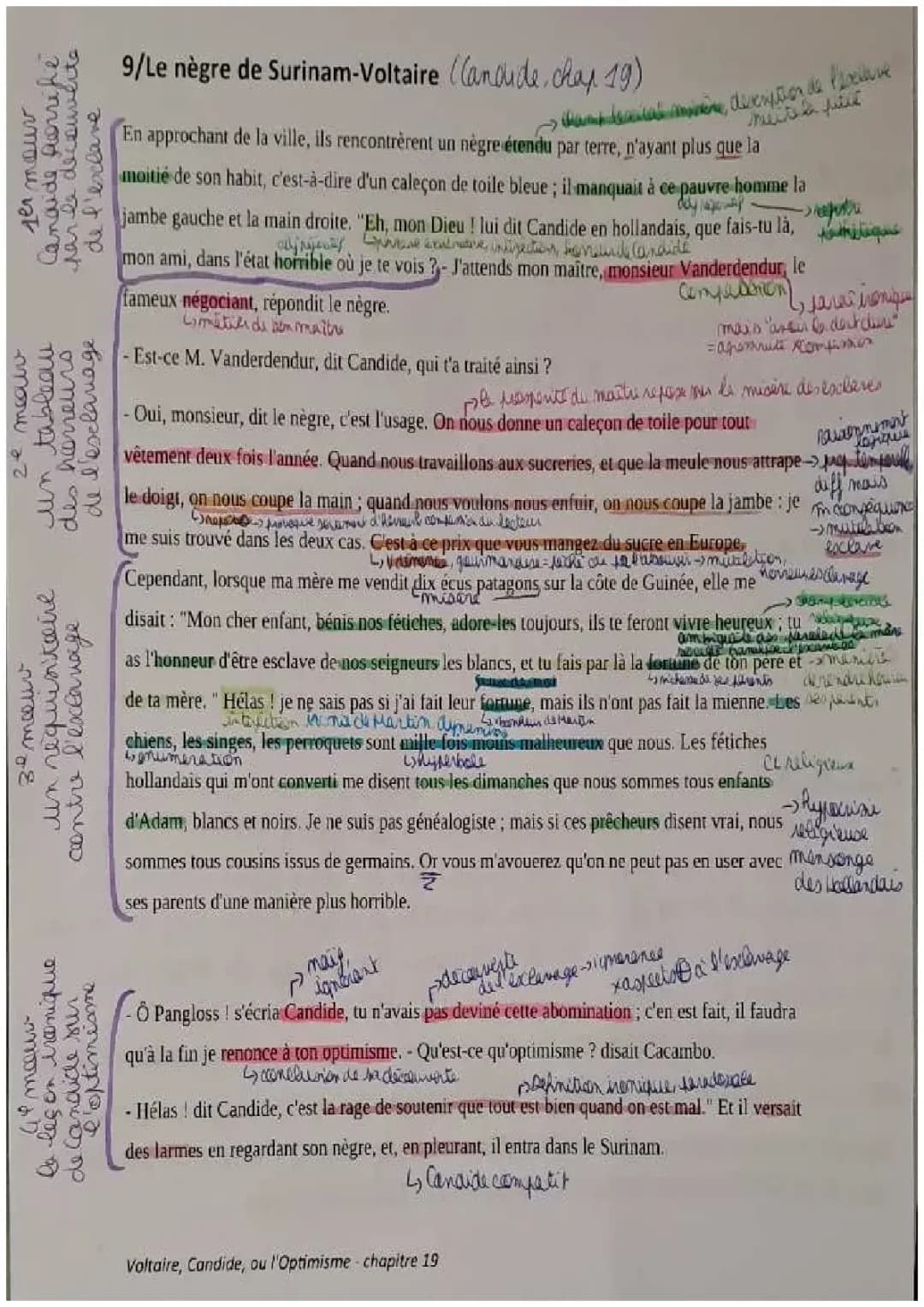 Candide Chapitre 19 : Analyse Simple pour Comprendre Voltaire