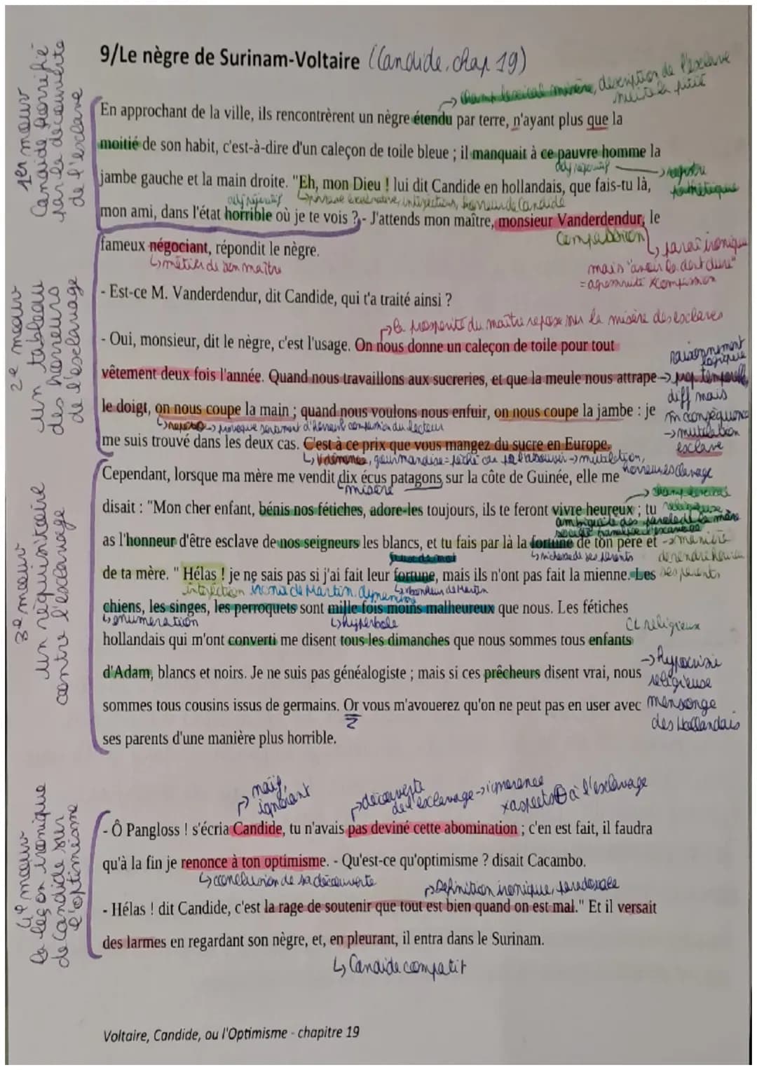 per mour
Candide horrifie
par le découverte
de l'exclave
ze meauv
un tableau
des horreurs
de l'esclavage
32 meur
un requisitoire
moor 2
la l