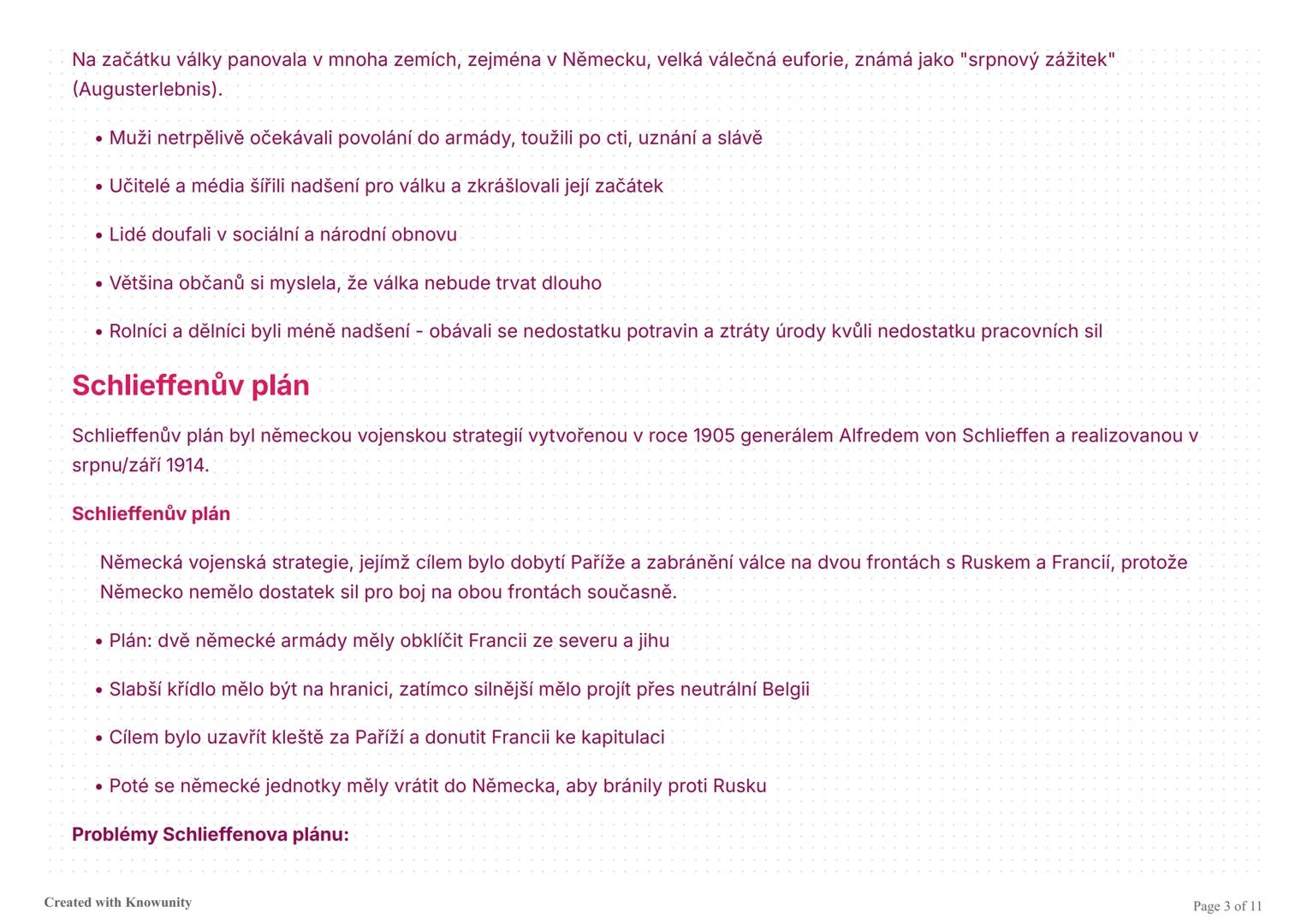 První světová válka: Shrnutí
Komplexní přehled první světové války zahrnující příčiny, průběh, technologie, domácí frontu a důsledky konflik