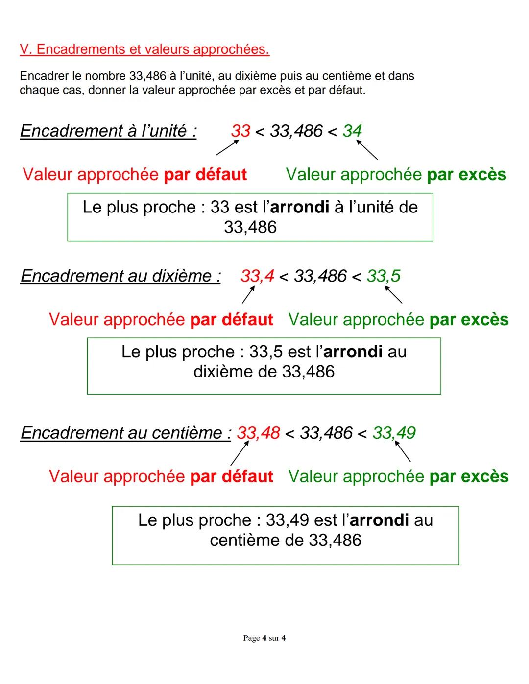 1. Numération de position. (voir : activité orthographe).
1) Rang des chiffres.
Exemple n°1 : 1049658763 s'écrit 1 049 658 763
Milliards
d
C