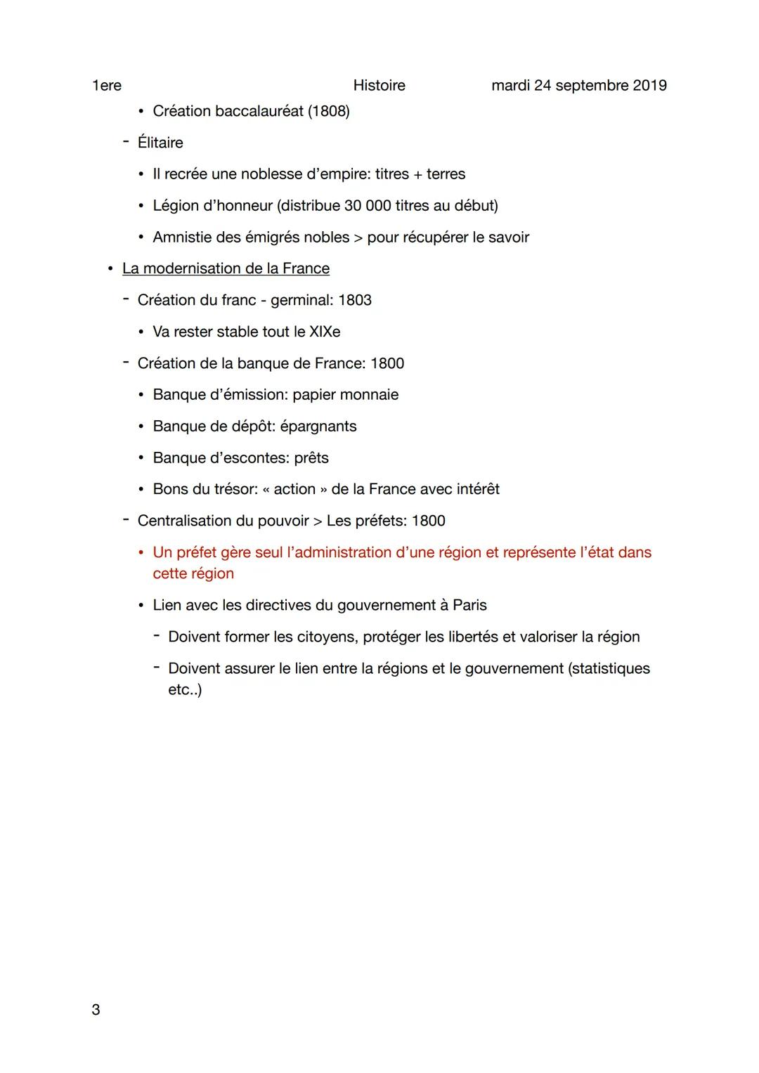 Histoire
Cours 2 - Les régimes politiques Napoléoniens
1ere
Sujet
- Le Coup d'état: 18 brumaire / 9 Novembre 1799
1
●
Organisation
●
mardi 2