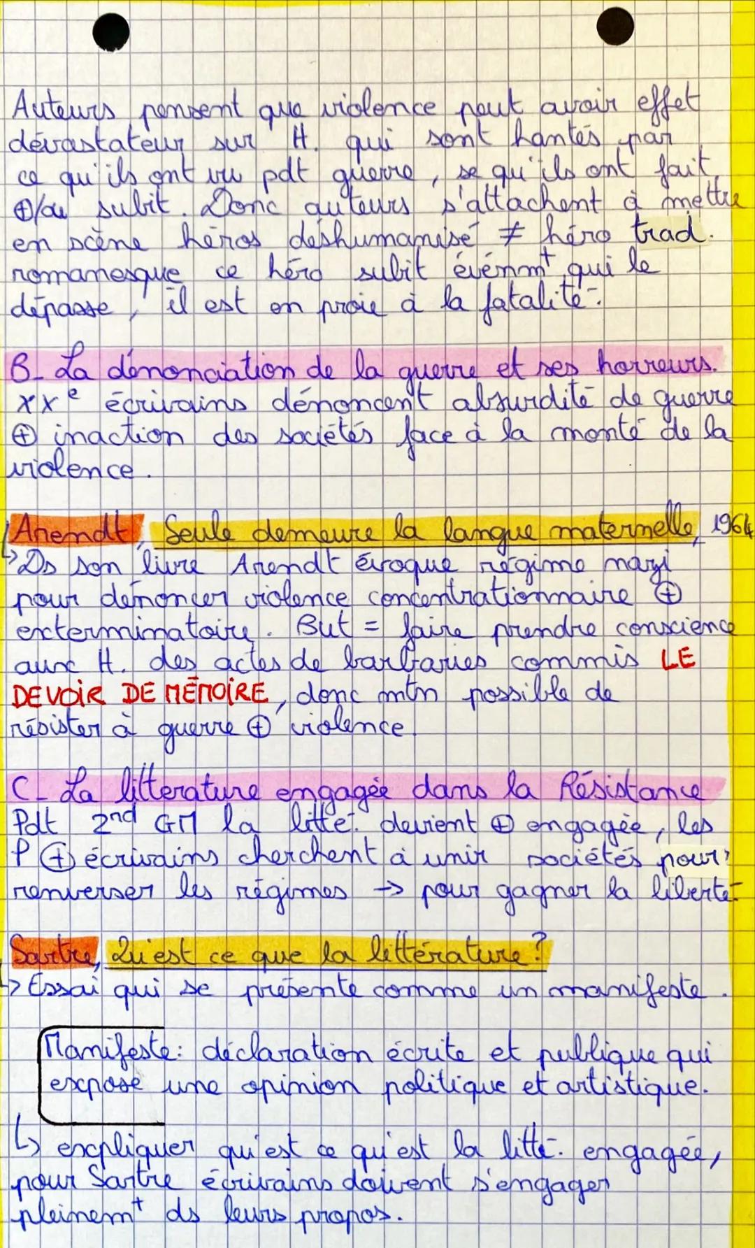 # Histoire et Violence

HLP
(philo

Le xx ime siecle > marquée par trolince
de guerre

radicalement change fa manière de
percevoir le monde,