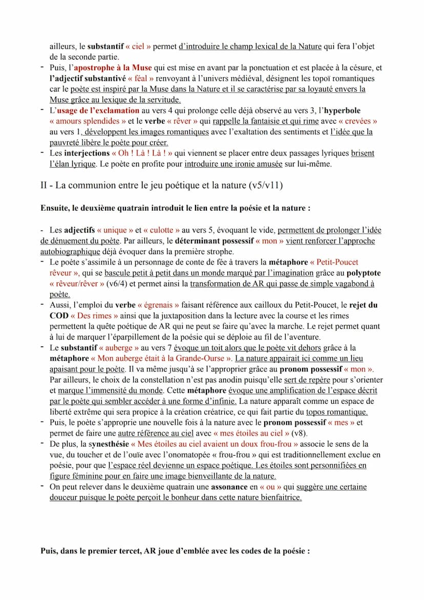 Introduction:
Texte 3: << Ma Bohème », Arthur Rimbaud, 1870
Le mot << Bohème », dérivé du substantif «< bohémien » qui désigne un peuple rev