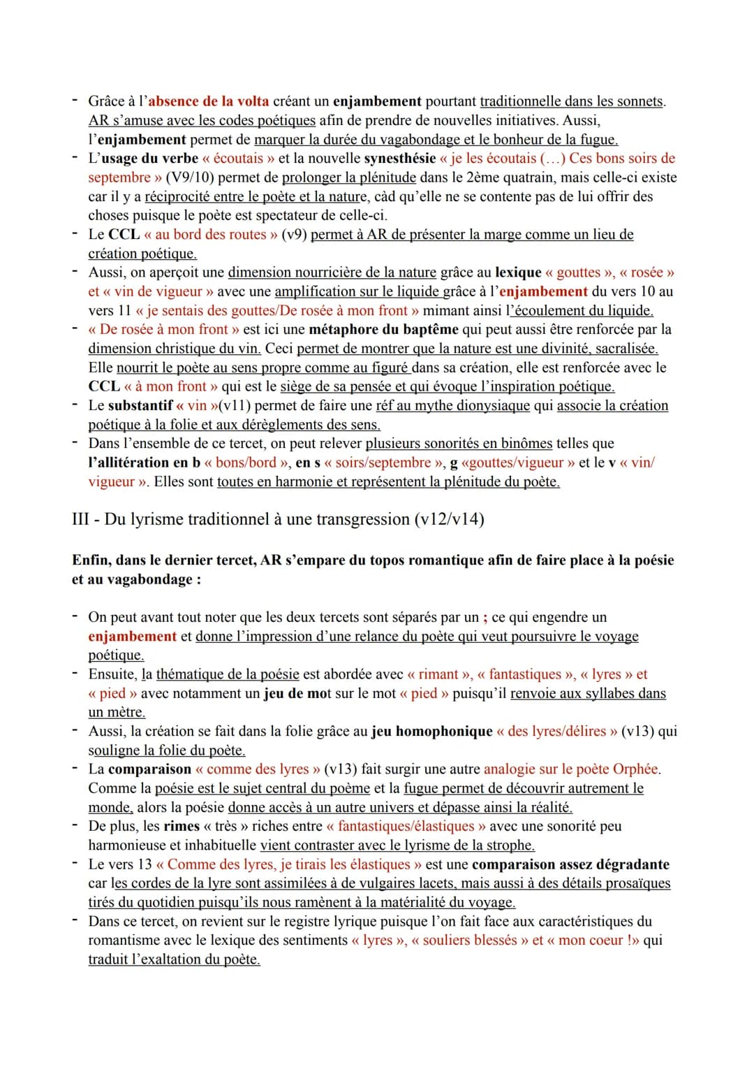 Introduction:
Texte 3: << Ma Bohème », Arthur Rimbaud, 1870
Le mot << Bohème », dérivé du substantif «< bohémien » qui désigne un peuple rev
