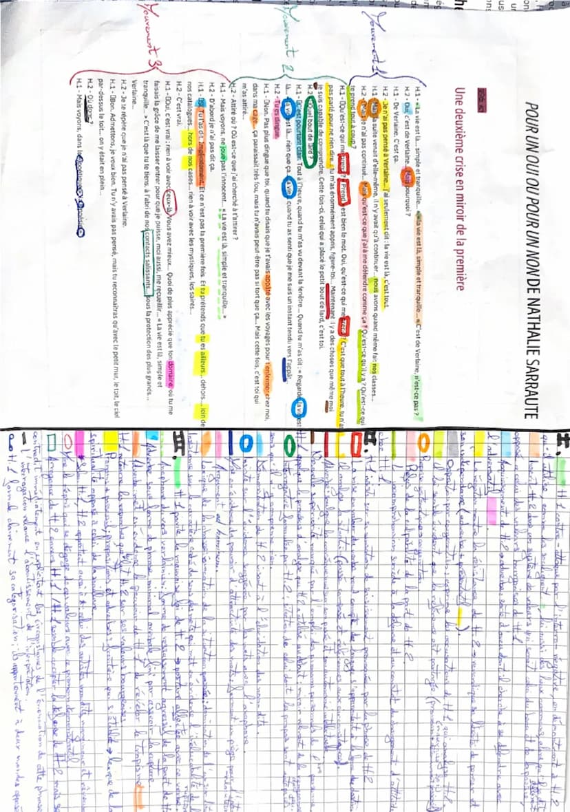 # INTRODUCTION (4 min. Son may)

**Carte d'identité de l'œuvre:**

*Titre: *Che deuxième crise en miroir de la première - par ceux qui se po