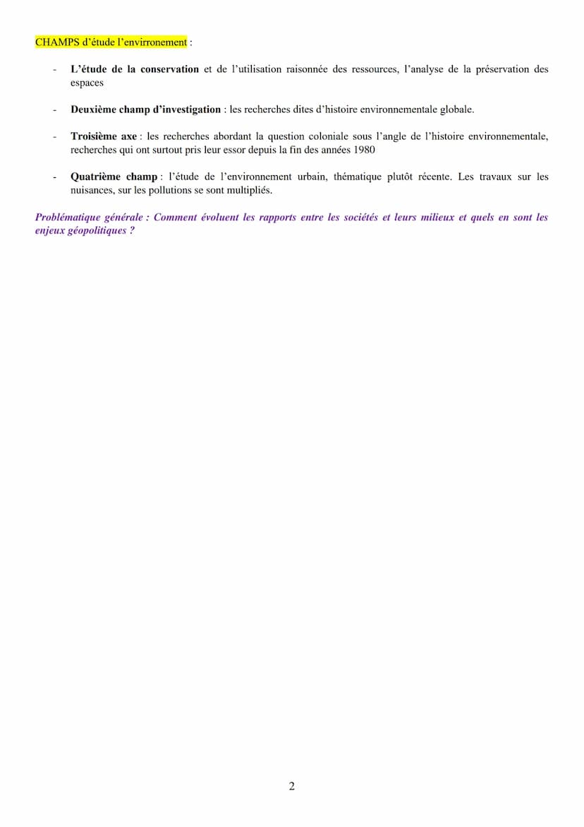 THEME 5
L'ENVIRONNEMENT, ENTRE EXPLOITATION ET PROTECTION : UN ENJEU PLANETAIRE
INTRODUCTION
L'environnement
hommes
exercent une influence s