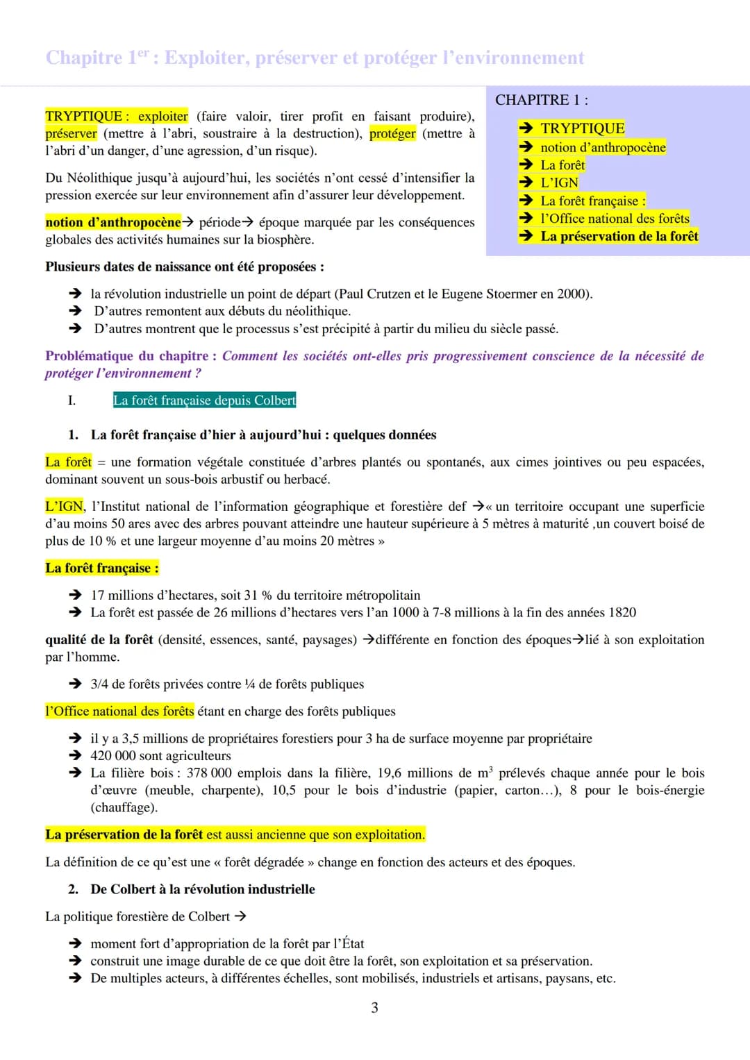 THEME 5
L'ENVIRONNEMENT, ENTRE EXPLOITATION ET PROTECTION : UN ENJEU PLANETAIRE
INTRODUCTION
L'environnement
hommes
exercent une influence s