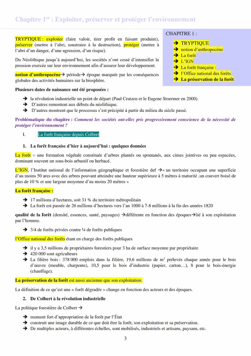THEME 5
L'ENVIRONNEMENT, ENTRE EXPLOITATION ET PROTECTION : UN ENJEU PLANETAIRE
INTRODUCTION
L'environnement
hommes
exercent une influence s