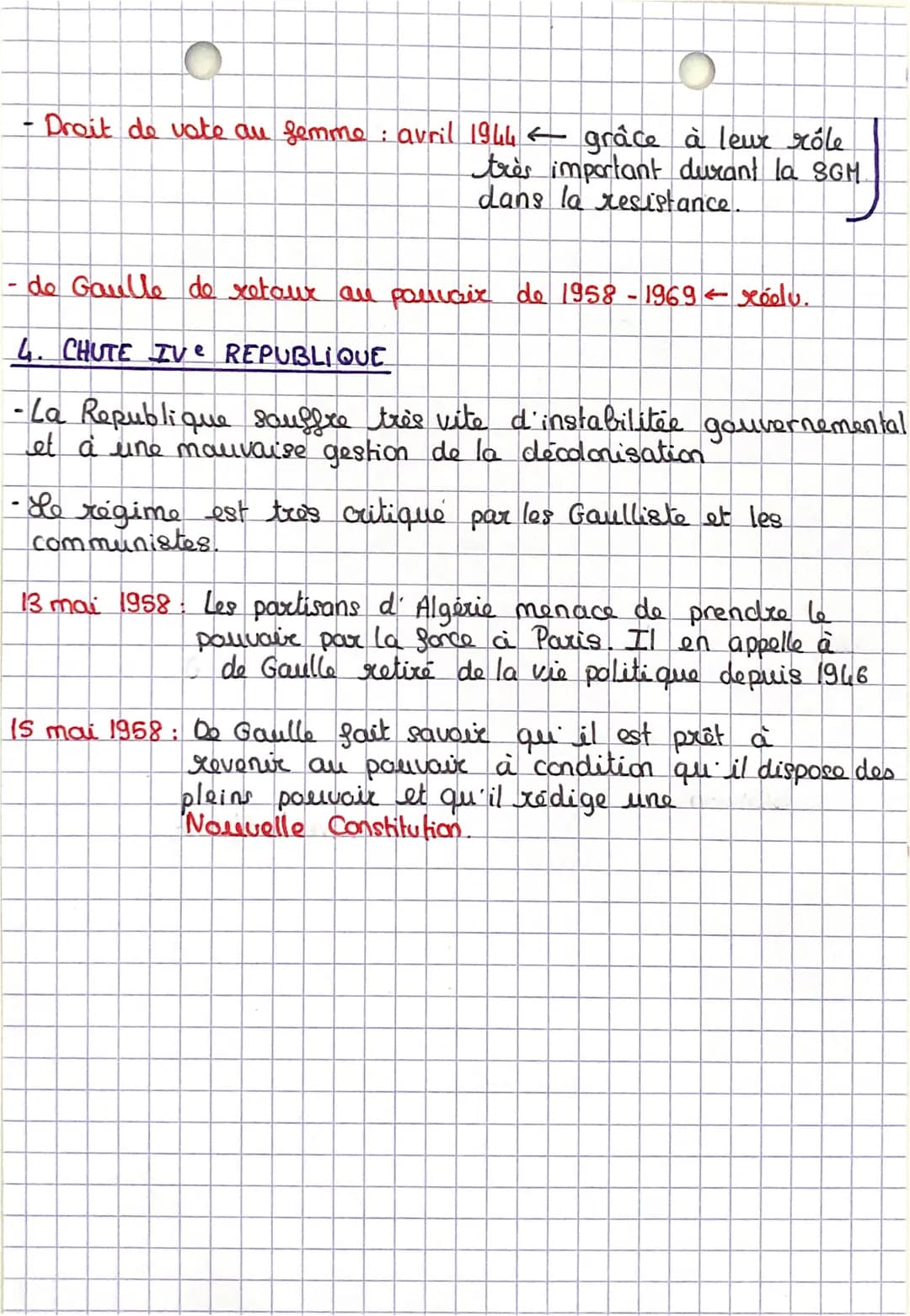 1946
N IVeme Republiqu 1958
1. LIBERATION DE LA FRANCE GRRF→ de Gaulle dirige
6 juin 1944: les alliés débarquent en Normandie
Pendant la gue