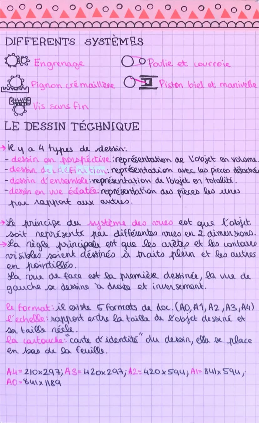 TRANSMISSION & TRANSFORMATION DE
MOUVEMENT
Les 2 mouvements de base dans un mécanisme sont la
rotation et la translation.
Mouvement de rotat