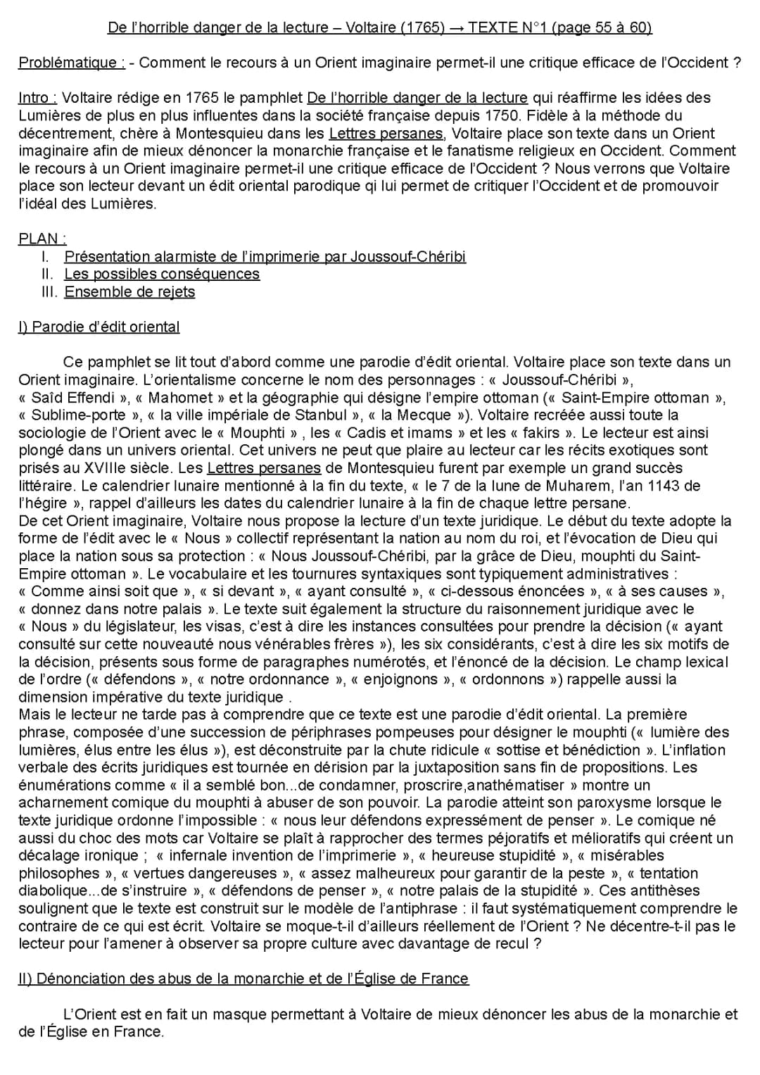 L'horrible danger de la lecture