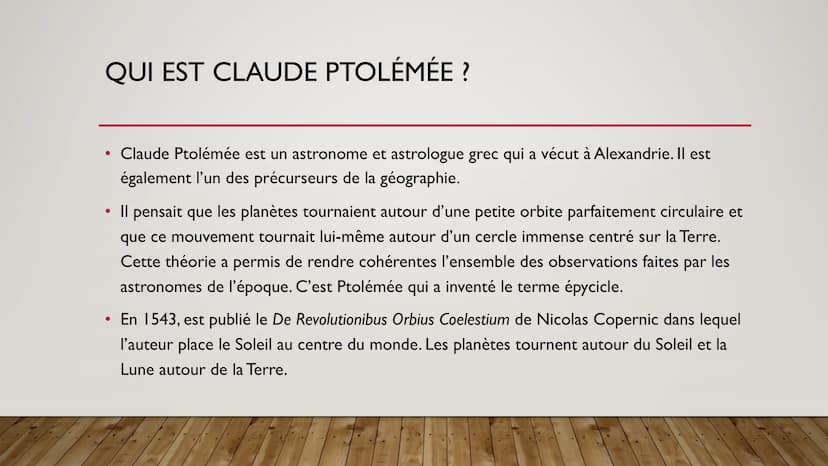 DU GÉOCENTRISME À
L'HÉLIOCENTRISME
LIVRE PAGE 172-173-180 QU'EST CE QUE LE GÉOCENTRISME ET
L'HÉLIOCENTRISME?
●
●
●
Le géocentrisme est une t