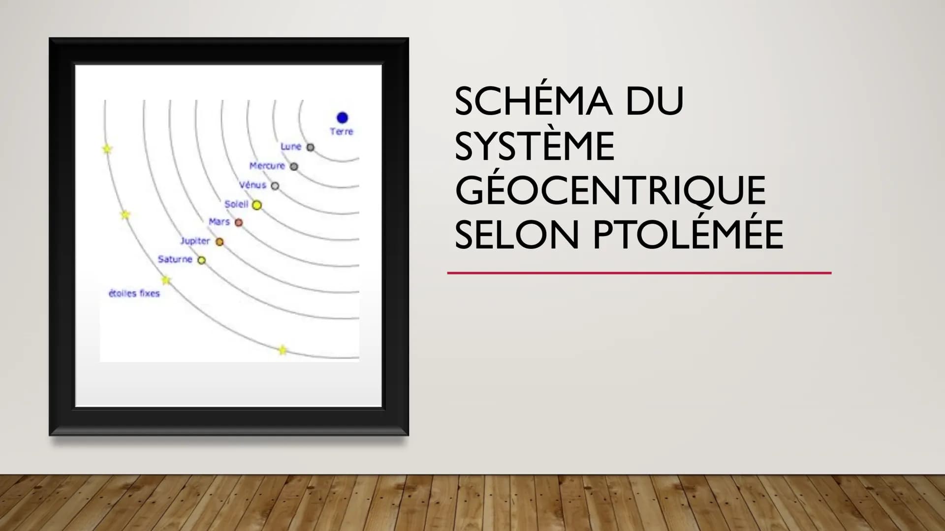 DU GÉOCENTRISME À
L'HÉLIOCENTRISME
LIVRE PAGE 172-173-180 QU'EST CE QUE LE GÉOCENTRISME ET
L'HÉLIOCENTRISME?
●
●
●
Le géocentrisme est une t