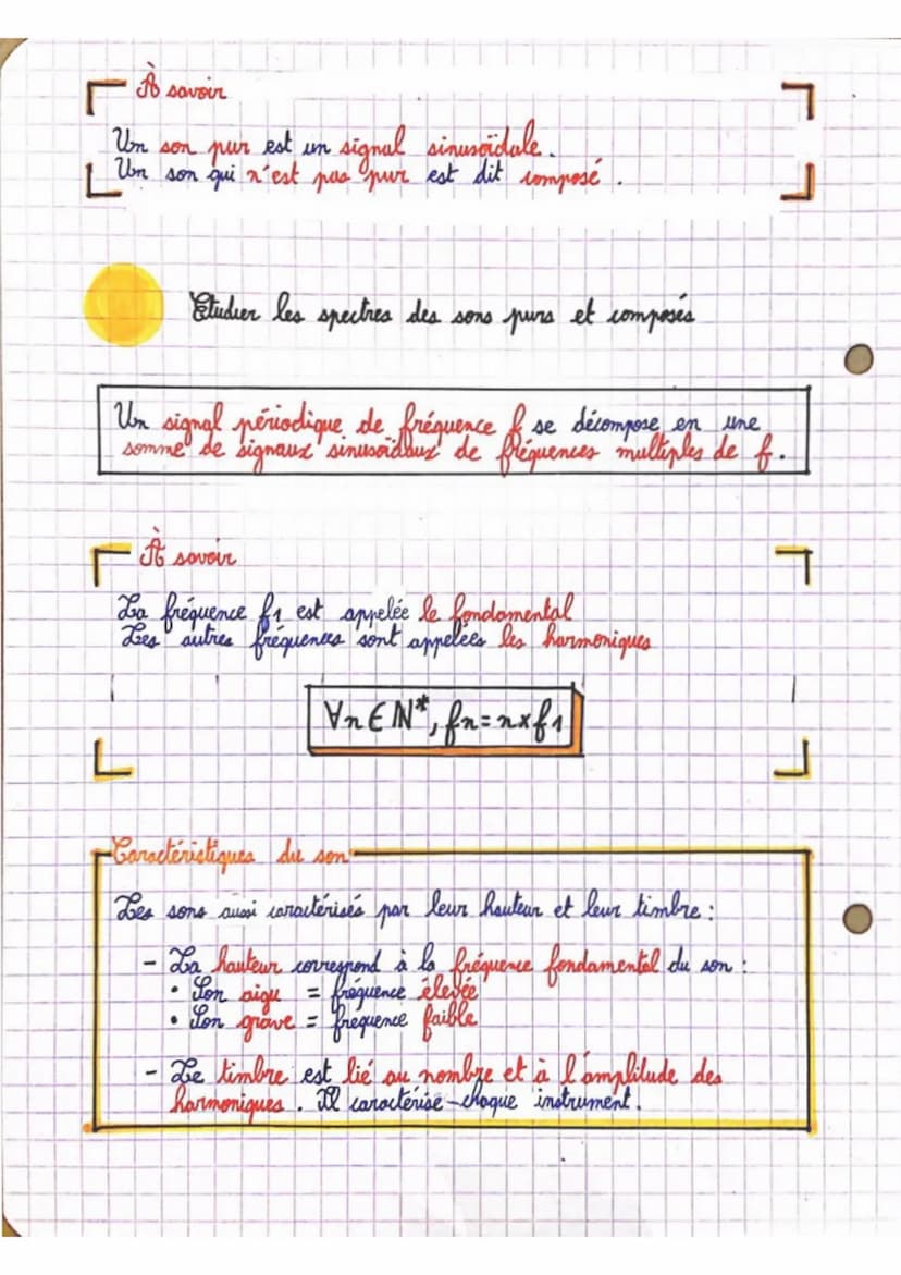 Enseignement scientifique SPC
Chapitre 5 : Lie
phénomène vibratore
+
son
Connaître les différents
sons et leurs caractéristiques.
- Définiti