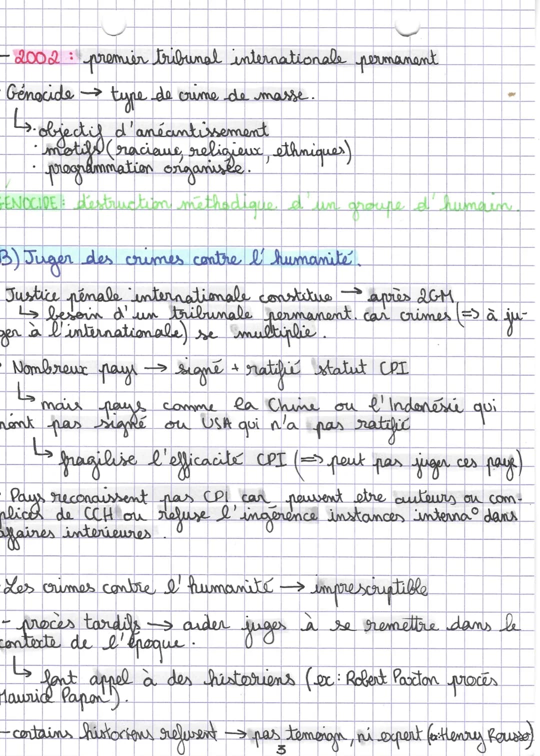 THEME Z Histoires
et memoires.
Introduction: Histoires et memoires, histoire et justice.
I-La différence entre histoire et memoire.
4) Des l