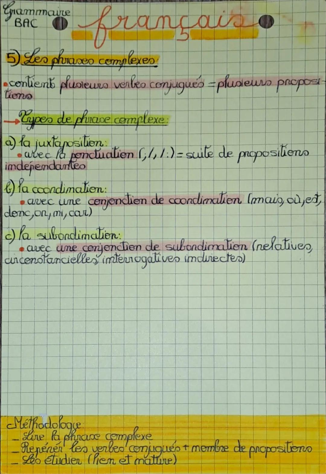 Grammaire
BAC
# françaiso
1) Les propositions subordonnées conjonctives cuiconst-
ancielles.

*   peuvent être supprimées ou déplacées

# Ty