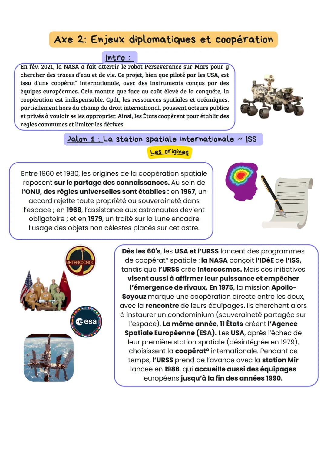 *****HGGSP
De nouveaux espaces de conquêtes
Axe Introductif : Océan et espace, quelles spécificités ?
Jalon 1 : Une connaissance et une mait