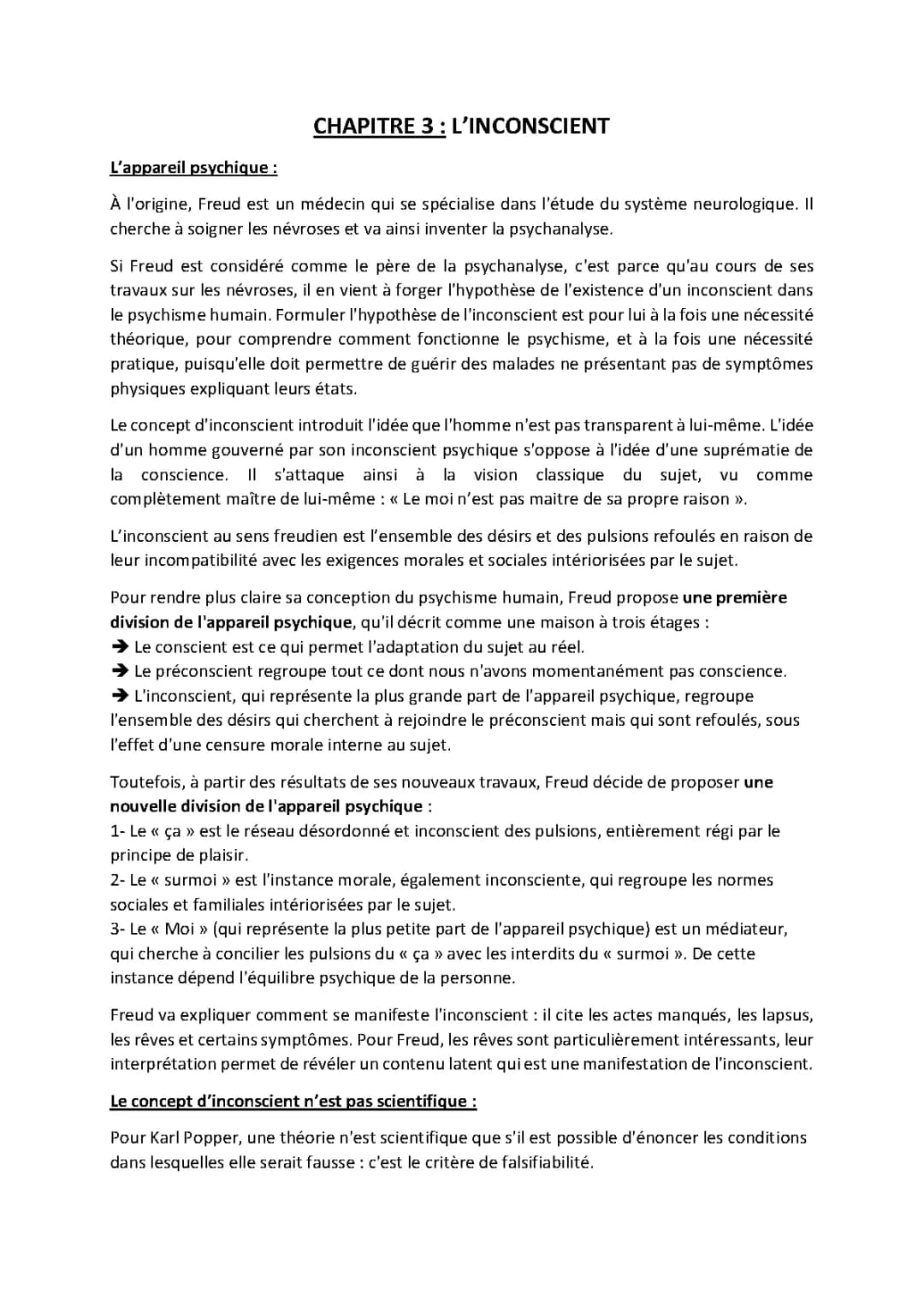 L'inconscient selon Freud: Explications simples et PDF